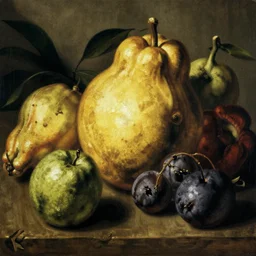 only fruits, by giuseppe arcimboldo