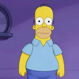 A still of Homer Simpson in The Nightmare Before Christmas (1993)