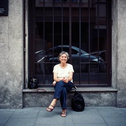 Candid Street Photography. Dufaycolor