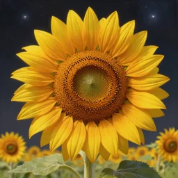 a hyper - detailed 3 d render like an oil painting of the the supernova of the solar - wild - sunflower, surrealism!!! surreal concept art, lifelike, photorealistic, digital painting, aesthetic, smooth, sharp focus, artstation hd, by greg rutkowski, bruce pennington, valentina remenar and asher duran,
