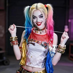Harley Quinn as a minion