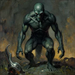 cthulhu by norman rockwell