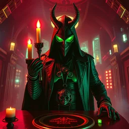 warlock architect cyberpunk realism, lust, photo occult realism, style of david lachapelle, 3 5 mm