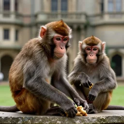 Monkeys in the manor house of Eyes Wide Shut (1999)