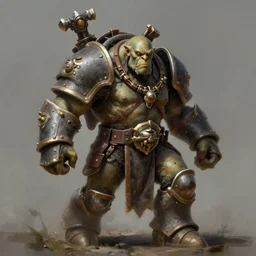 a warhammer ogre, by greg rutkowski, digital art, realistic painting, fantasy, dnd, very detailed, 4 k, trending on artstation