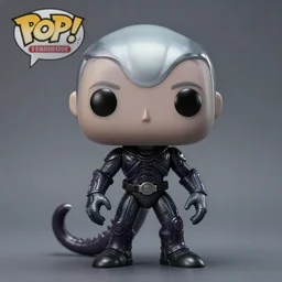 A Funko Pop of a Xenomorph