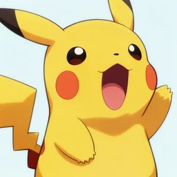 detailed!!! very close detailed image of screaming pikachu by beksinski