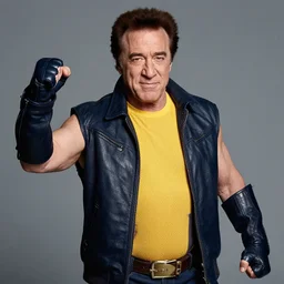danny devito, wolverine action pose