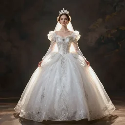the picture book of the princess in white.
