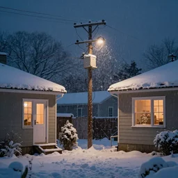 ou could be in your home and your power goes out in a winter storm