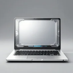 an art-deco laptop design