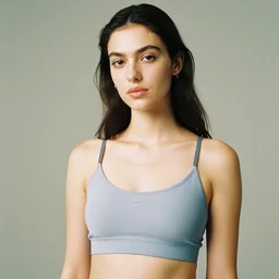realistic editorial photoshooting for a new nike lookbook color film photography of a beautiful woman model, photo in style of tyler mitchell, ssense