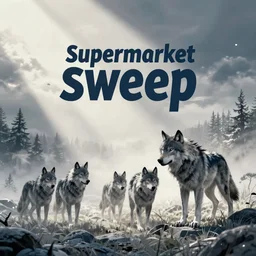 Supermarket Sweep but they've (finally) released the ravenous wolves.
