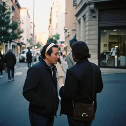 Candid Street Photography. LomoChrome Metropolis XR 100–400 Film