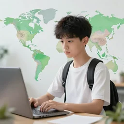 a young ai getting started in the world
