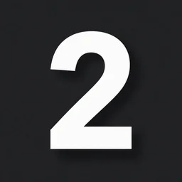 the number 2