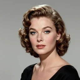 lauren bacall studio publicity photo , portrait, highly detailed, digital painting, artstation, concept art, sharp focus, illustration, art , by norman rockwell