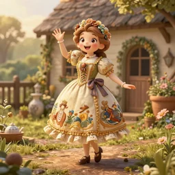 clear portrait of food photography, adorable appearance!!!, golden hour, happy apearance, cottagecore!!, background hyper detailed, character concept, full body, dynamic pose, intricate, elegant, highly detailed, digital painting, artstation, concept art, smooth, sharp focus, illustration, art by artgerm and greg rutkowski and alphonse mucha