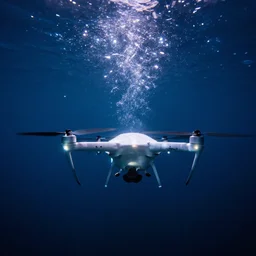 underwater drone disco