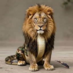 snout collar neck neck paws Snake Cobra Lion Costume Camouflaged Serpent neck ASPCA National Geographic Wikipedia Demiurge pet adoption quill splatterpaint