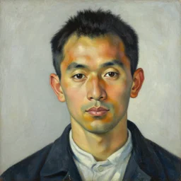 portrait of Dali, artwork by Daniel Merriam,