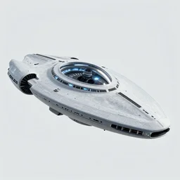 A photo of a star trek ship