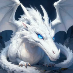 blue eyes white dragon by stanislav istratov