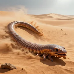 cinematic shot, hyper realistic, hyper detailed, dune sandworm - the sarlacc - hybrid, fantasy photography, arrakis desert environment, digital painting, volumetric radiant lighting, featured on artstation, a masterpiece, unreal 5 engine rendered, octane highly render, sharp focus, incredible art by artgerm, greg rutkowski, deak ferrand and george lucas