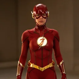 film still of candice patton as the flash in the new flash movie, 4 k