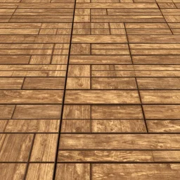 tileable bridge wood planks texture, video game asset