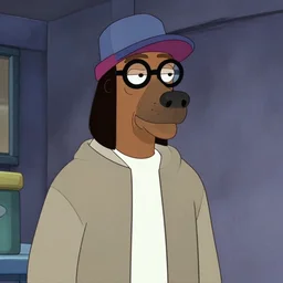 Snoop Dog as a Danny Phantom (2004) character,