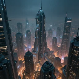 futuristic cyberpunk utopian cityscape, mesmerizing 1 0 8 0 p hd photo