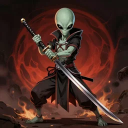 alien katana