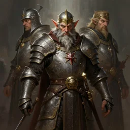 symmetry!! dungeons and dragons portrait of a dwarf cleric in old armor, intricate, highly detailed, dynamic lighting, digital art, digital painting, artstation, terence nielsen, sharp focus, illustration, art by artgerm and greg rutkowski and moebius, 8 k