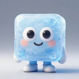 a cartoon character ice cube, album cover,, a character portrait by weiwei, cgsociety, sots art, official art, art, character,