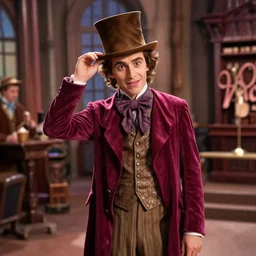 film still of Will Ferrell as Willy Wonka in Willy Wonka and the Chocolate Factory 1971