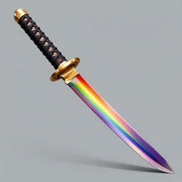 rainbow katana