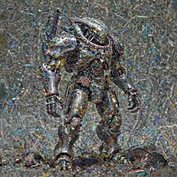armored up biomechanical waste disposal soldier, insectoid, muted colours, dark, sewage, amateur hr giger