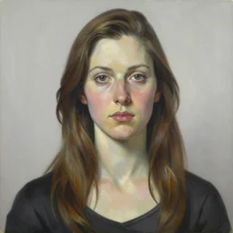 portrait of a woman inspired by jenny saville