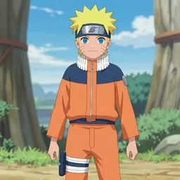 Naruto in a dress