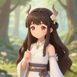 a cute fantasy girl by loish