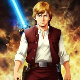 luke skywalker in koyoharu gotoge style