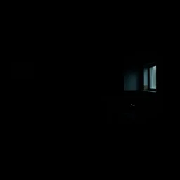 flat light, ambient occlusion, black black black dark dark dark, underexposed photography, dark underground kitchen, windowless