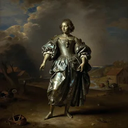 misa amane. by rembrandt, bronze