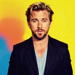 pop art by ryan gosling