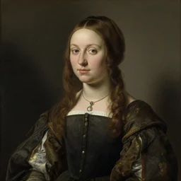 skudy of a pretty young woman. by hans holbein the younger.