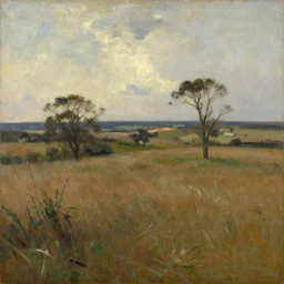 landscape painting by Jacobus Hendrik Pierneef, in the style of Jacobus Hendrik Pierneef
