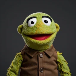 a 8 5 mn f 1. 8 portrait of a creepy funky steve buscemi muppet, photography by erwin olaf, muppet by jim henson