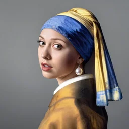 Millie Bobby Brown with the pearl earring by Yoji Shinkawa