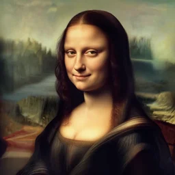 medium shot of emma watson dressed up as ( ( ( mona lisa ) ) ) in the new movie directed by steven spielberg, detailed face, costume, cosplay, movie still frame, promotional image, imax 7 0 mm footage